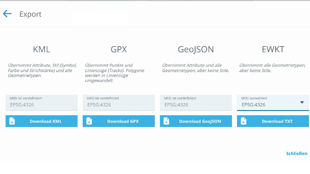 BayernAtlas Export und Drucken Schritt 3